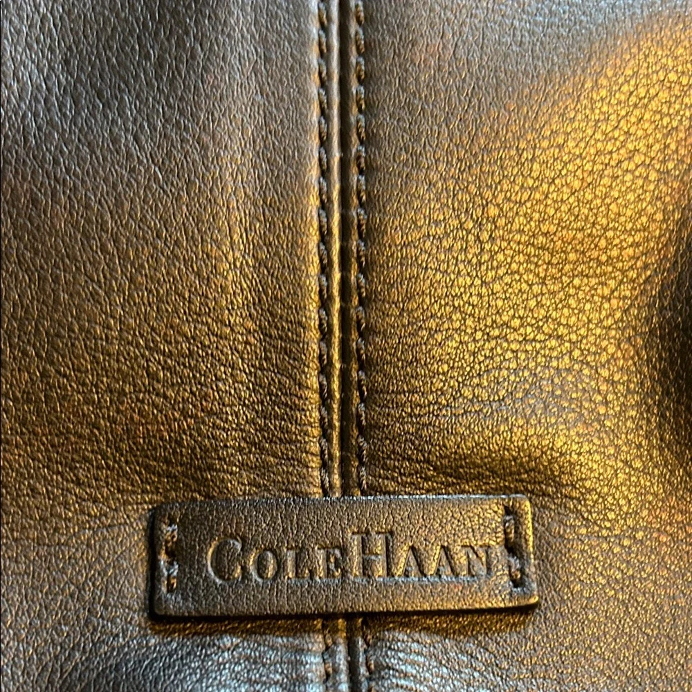 Cole Hann Black Leather Shoulder Bag NWOT